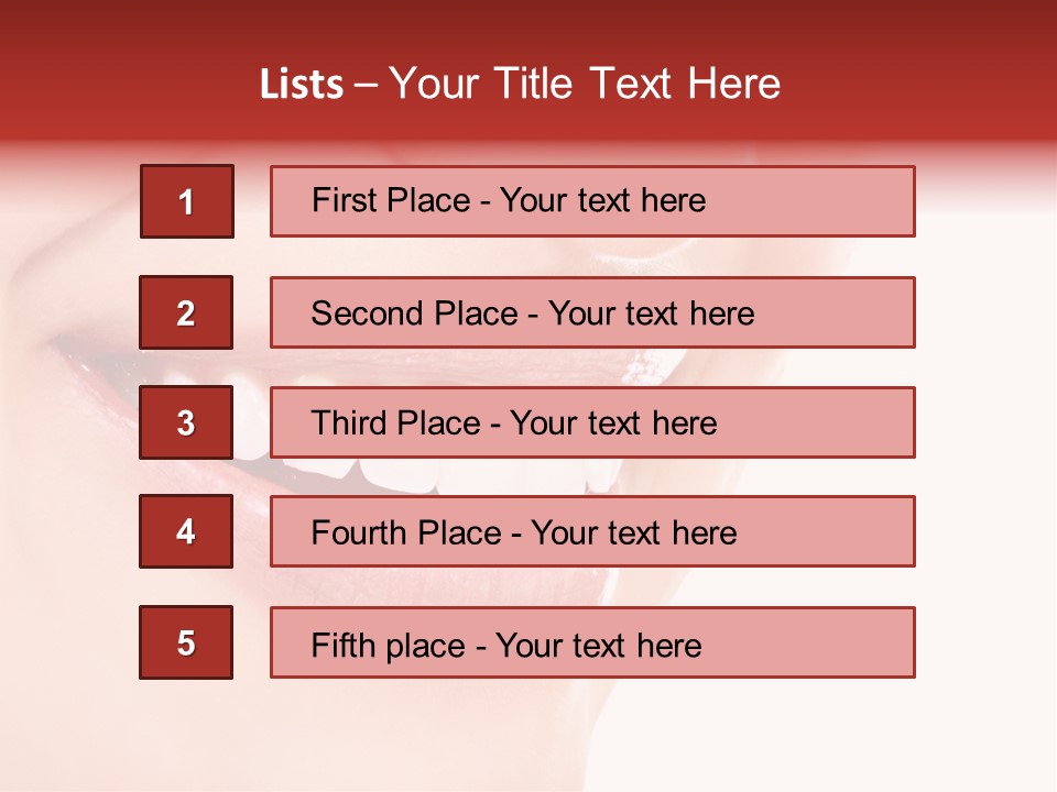 White Beauty Cheerful PowerPoint Template