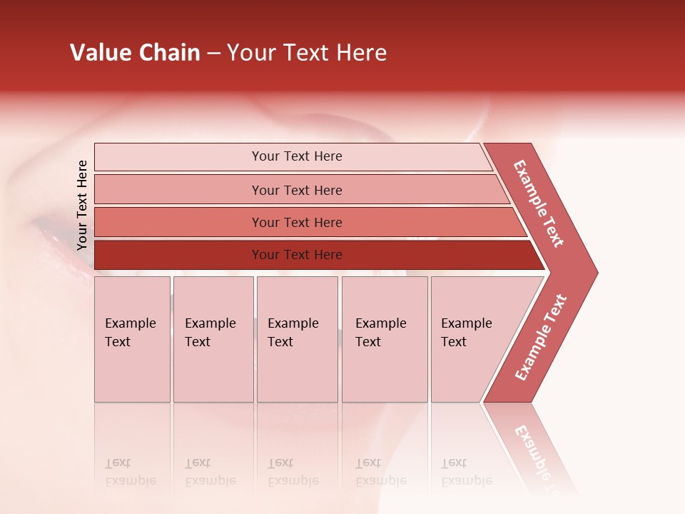 White Beauty Cheerful PowerPoint Template
