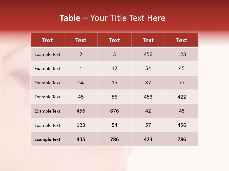 White Beauty Cheerful PowerPoint Template