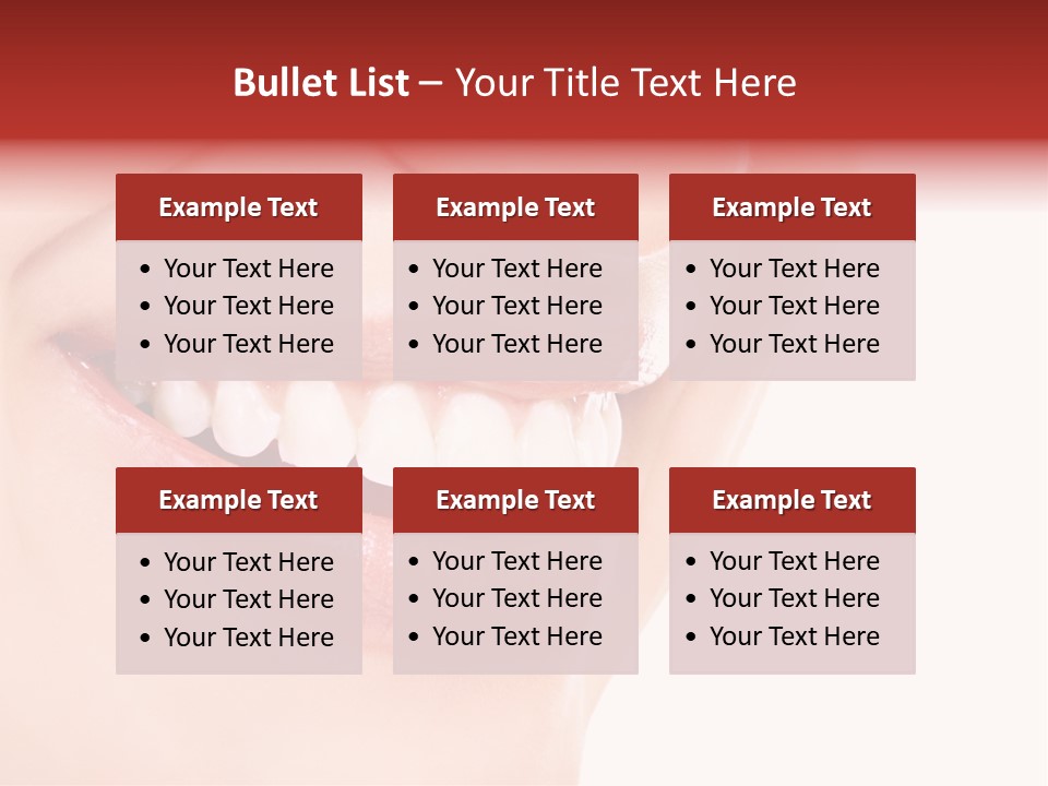 White Beauty Cheerful PowerPoint Template