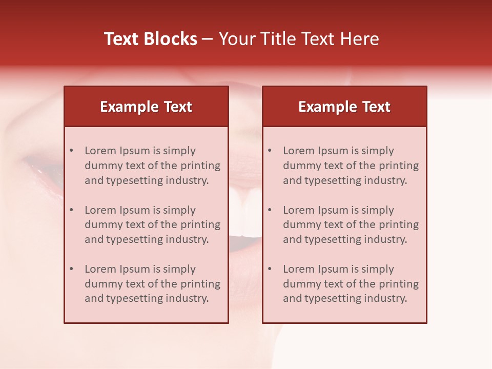 White Beauty Cheerful PowerPoint Template
