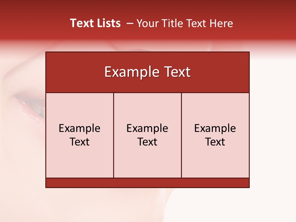White Beauty Cheerful PowerPoint Template