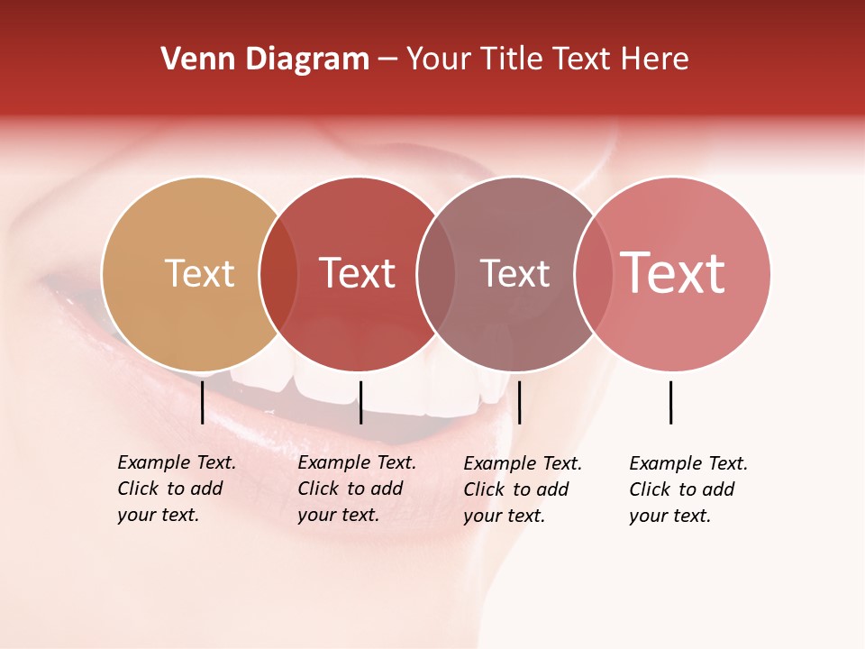 White Beauty Cheerful PowerPoint Template