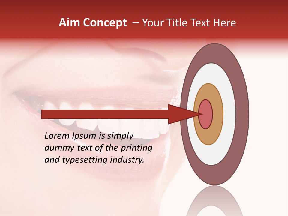 White Beauty Cheerful PowerPoint Template