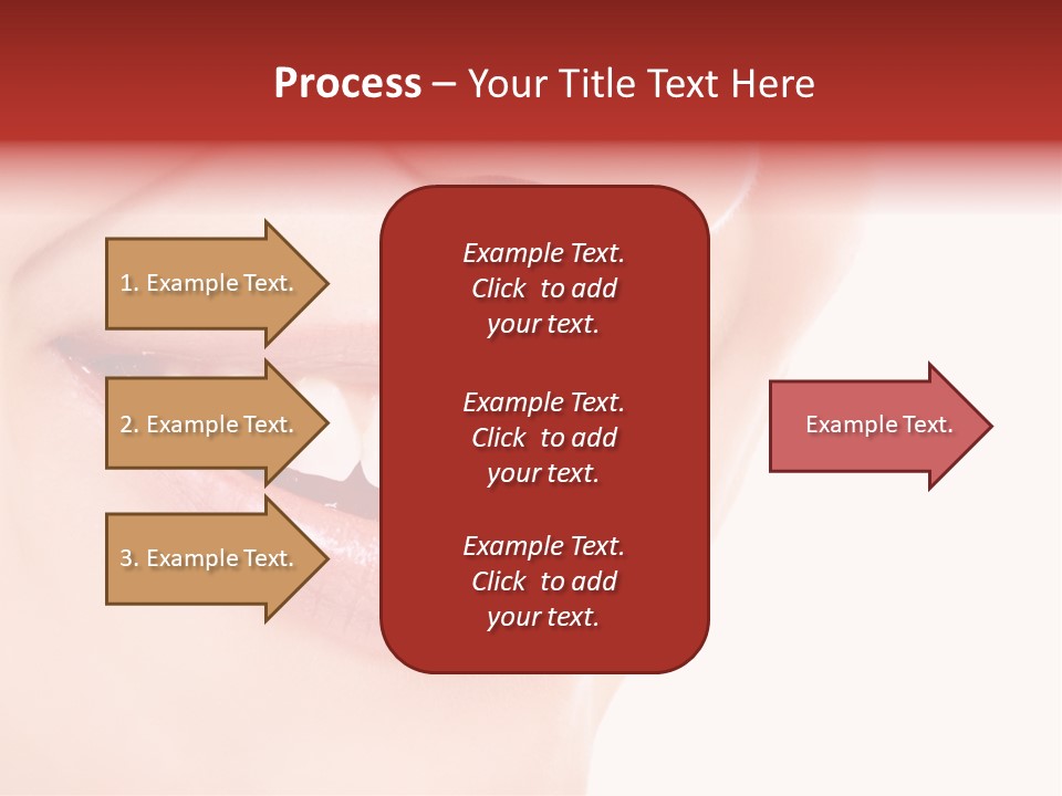 White Beauty Cheerful PowerPoint Template