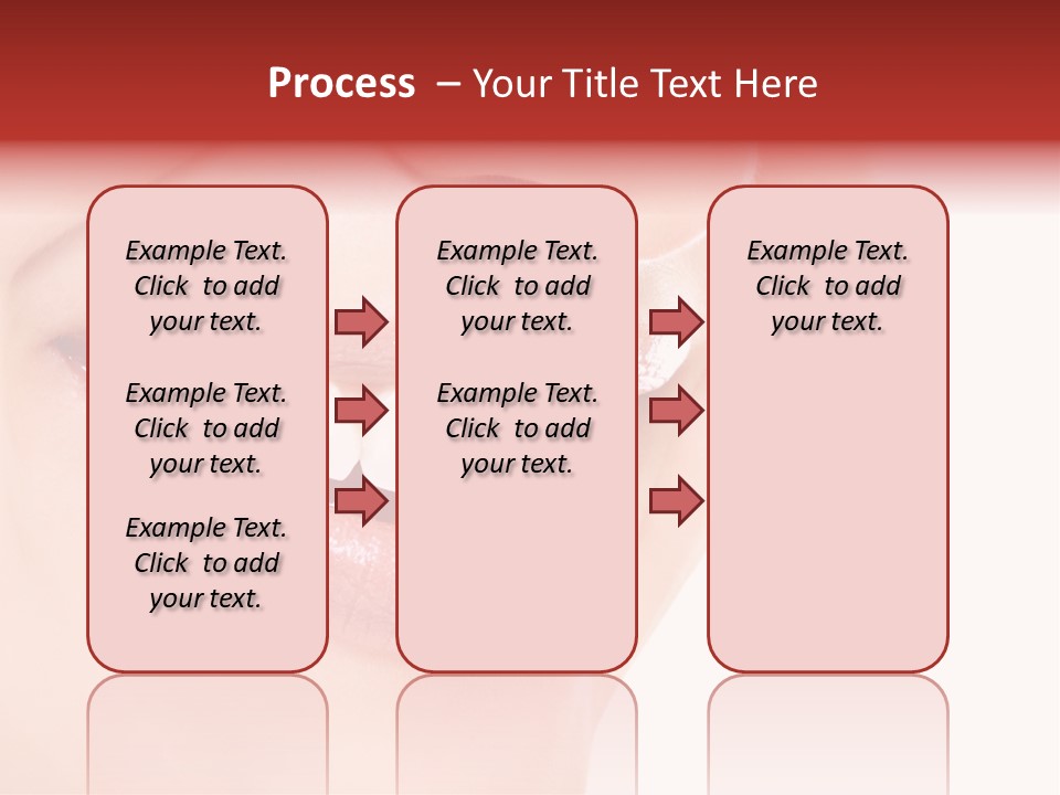 White Beauty Cheerful PowerPoint Template