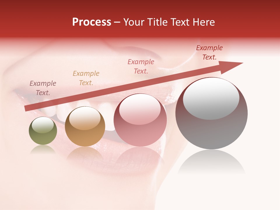 White Beauty Cheerful PowerPoint Template