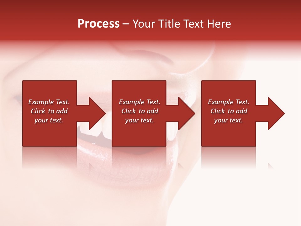 White Beauty Cheerful PowerPoint Template