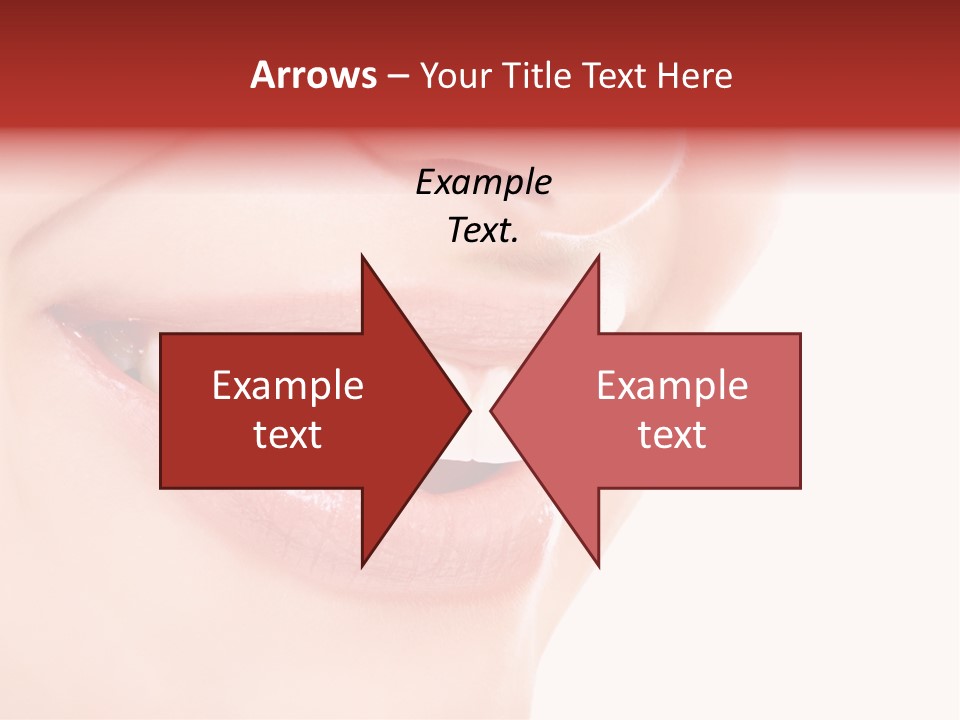 White Beauty Cheerful PowerPoint Template