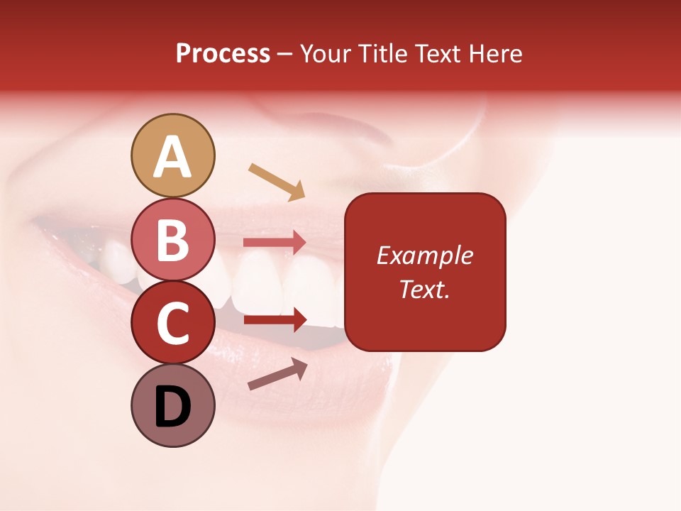 White Beauty Cheerful PowerPoint Template