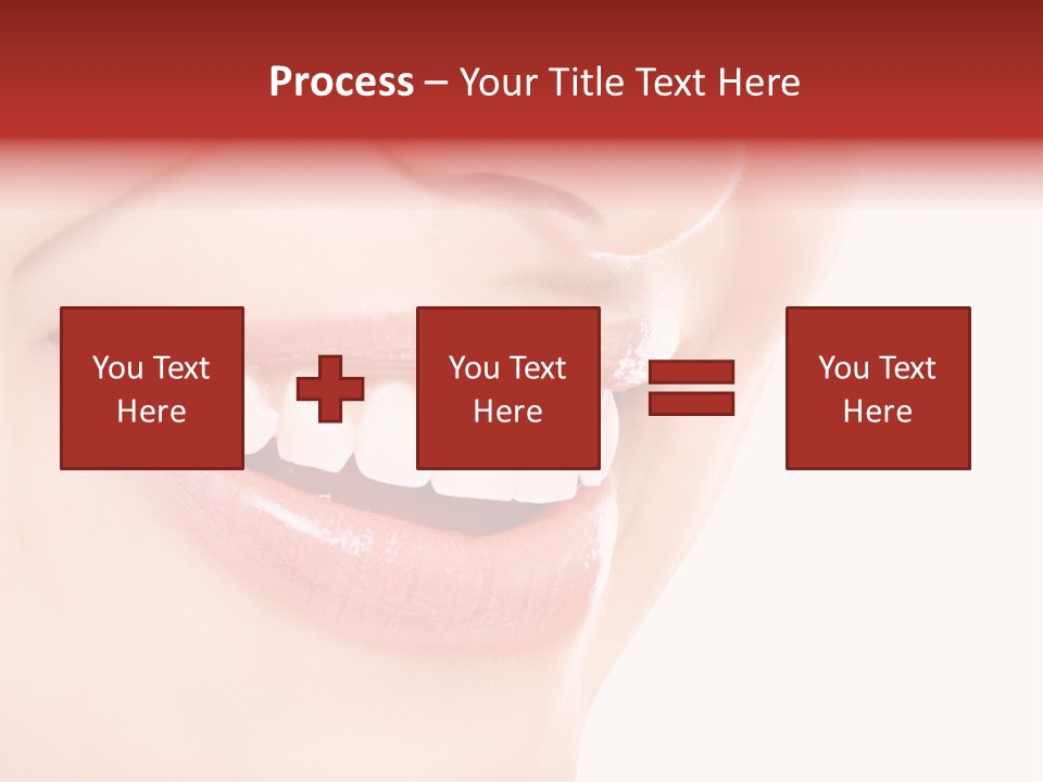 White Beauty Cheerful PowerPoint Template