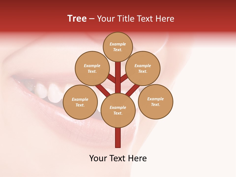 White Beauty Cheerful PowerPoint Template