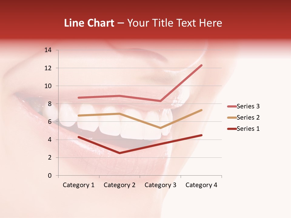 White Beauty Cheerful PowerPoint Template