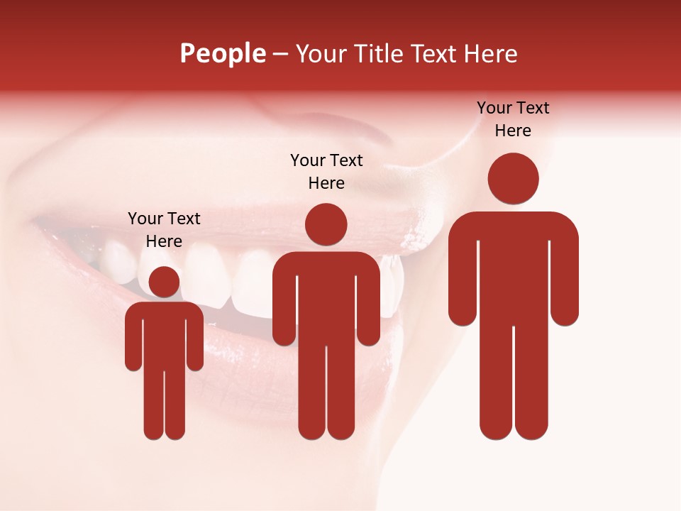 White Beauty Cheerful PowerPoint Template