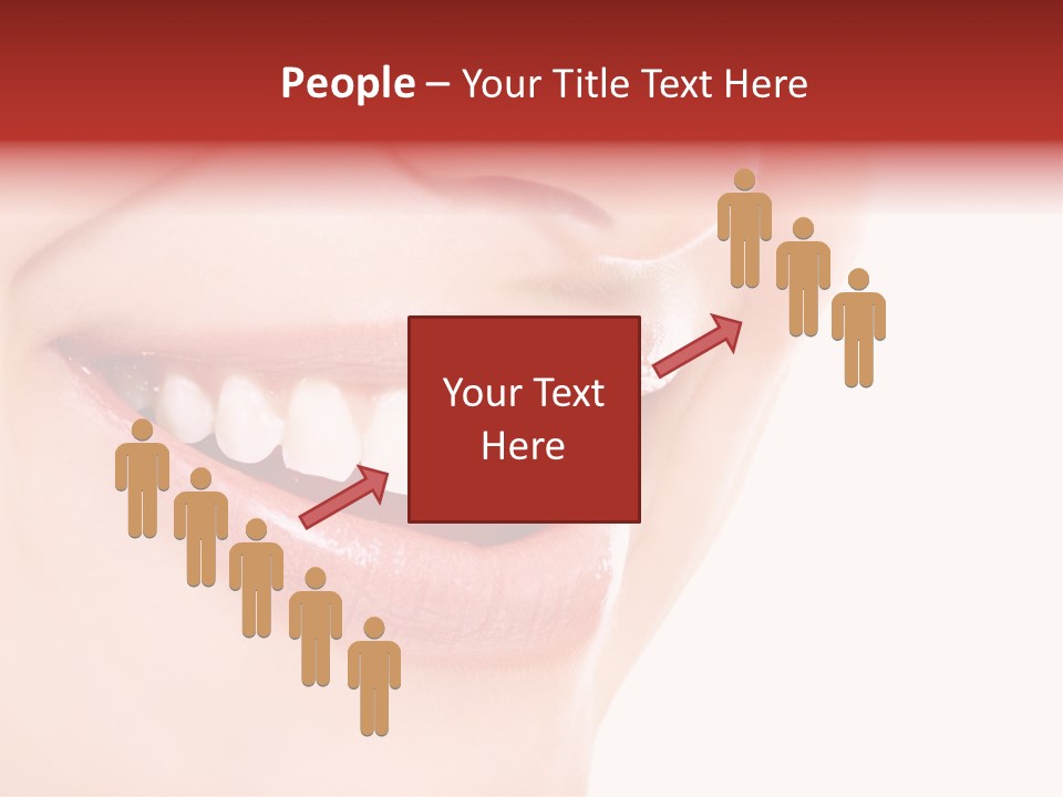 White Beauty Cheerful PowerPoint Template