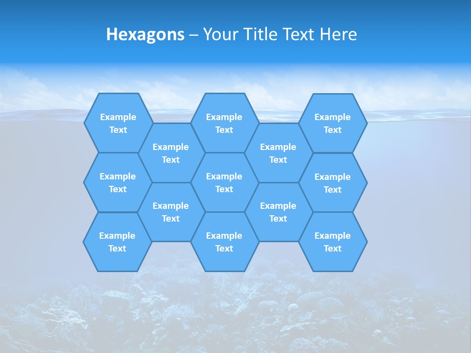 Waterline Seaweed Alga PowerPoint Template