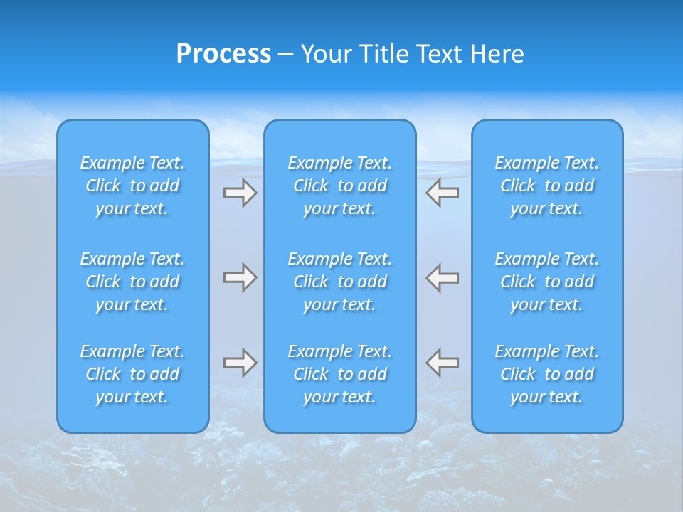 Waterline Seaweed Alga PowerPoint Template