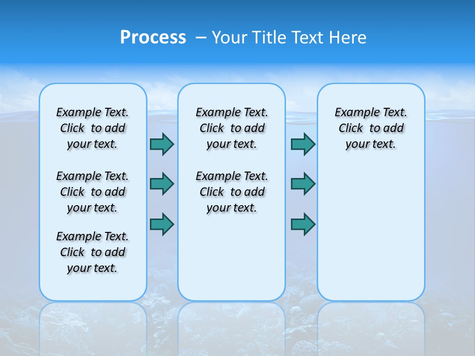 Waterline Seaweed Alga PowerPoint Template
