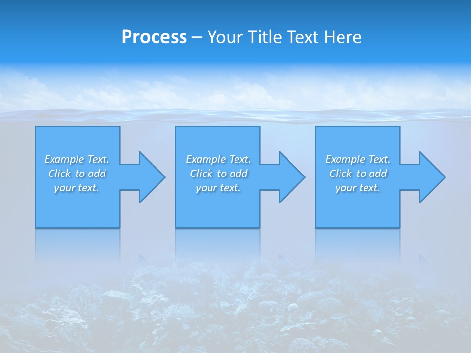 Waterline Seaweed Alga PowerPoint Template