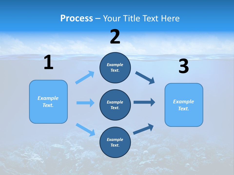 Waterline Seaweed Alga PowerPoint Template