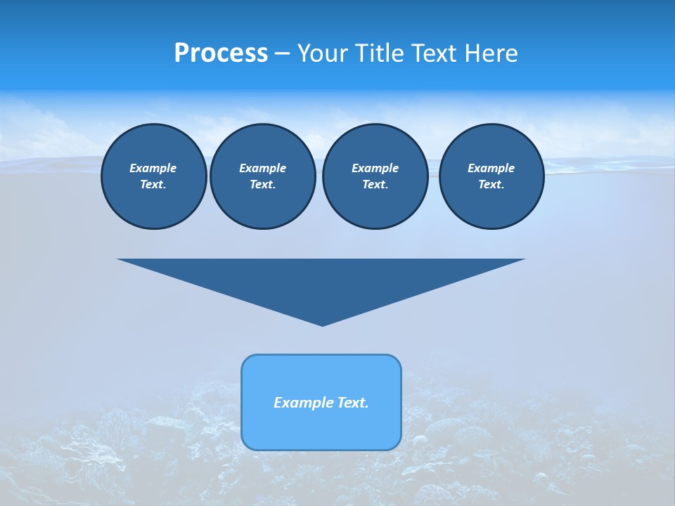 Waterline Seaweed Alga PowerPoint Template