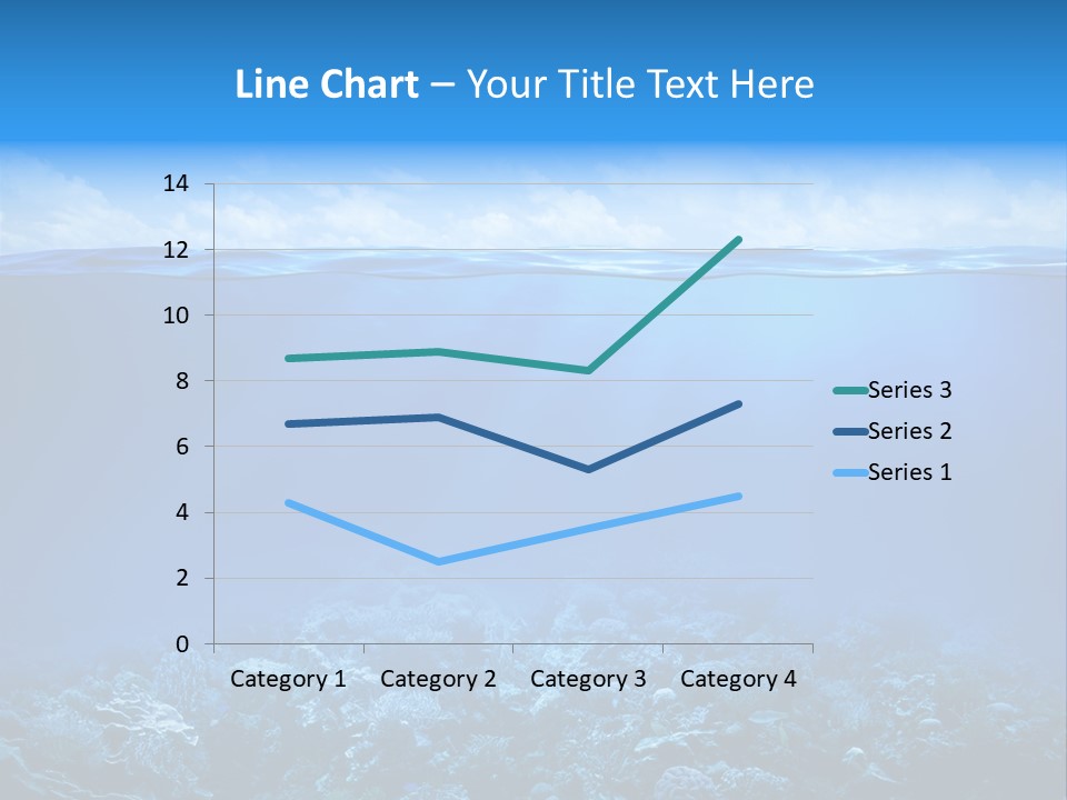 Waterline Seaweed Alga PowerPoint Template