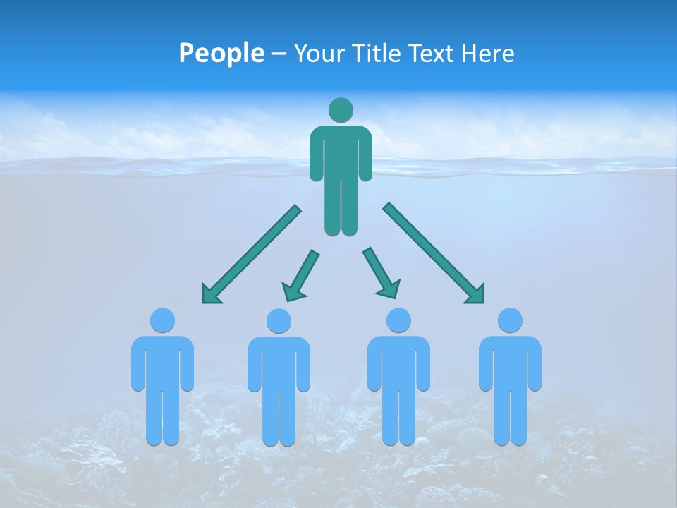 Waterline Seaweed Alga PowerPoint Template