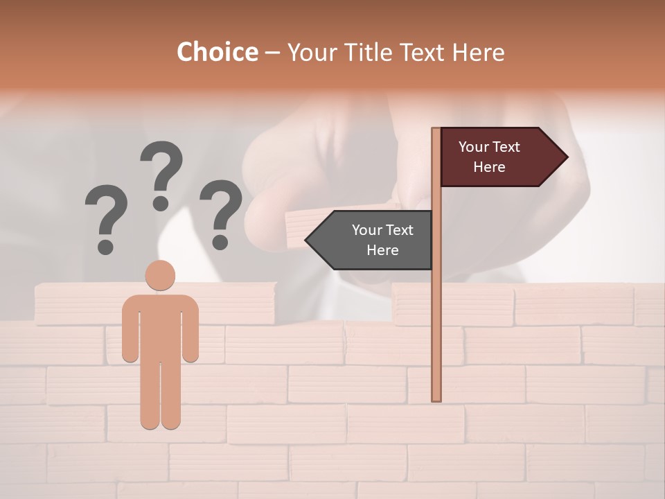 Strategy Challenge Occupation PowerPoint Template