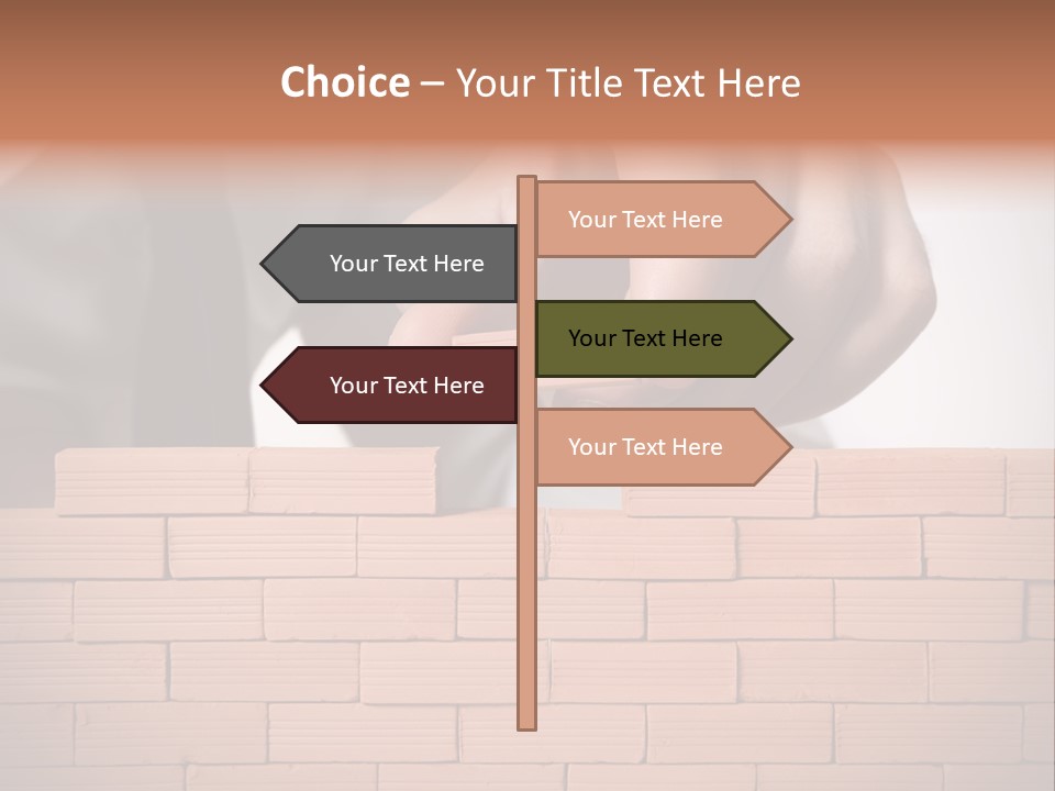 Strategy Challenge Occupation PowerPoint Template