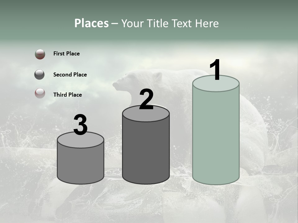 Predator Winter Extinct PowerPoint Template