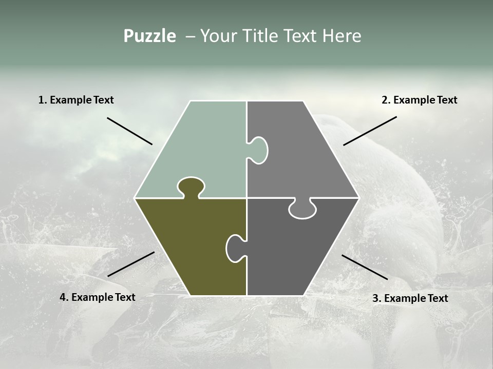 Predator Winter Extinct PowerPoint Template