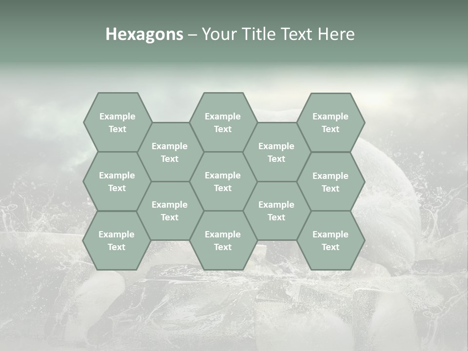 Predator Winter Extinct PowerPoint Template