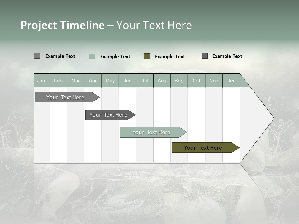 Predator Winter Extinct PowerPoint Template