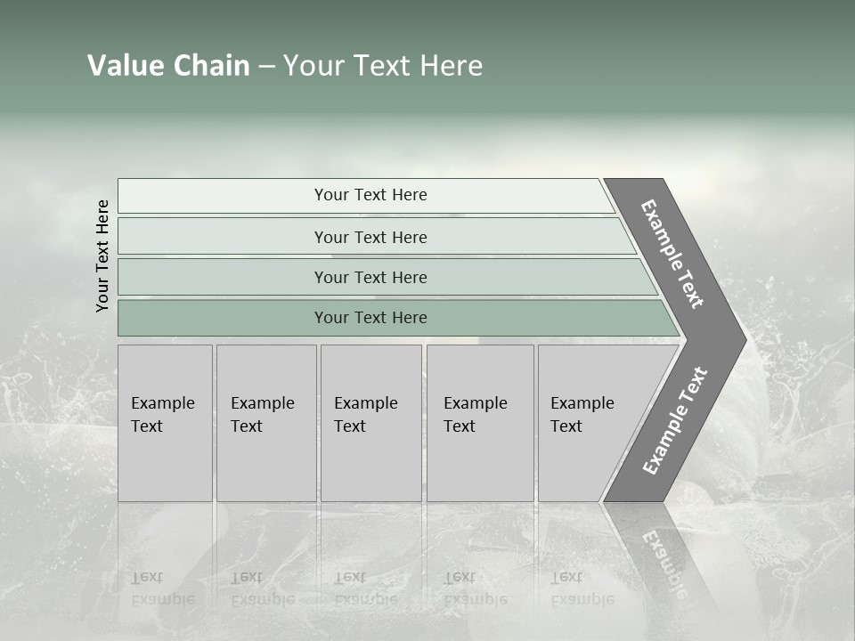 Predator Winter Extinct PowerPoint Template