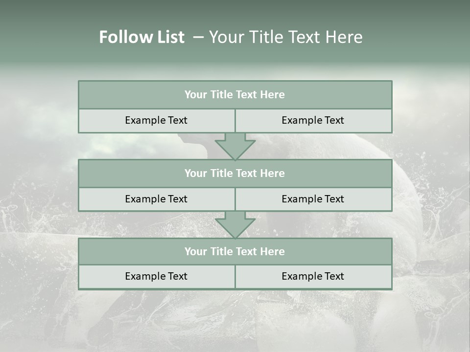 Predator Winter Extinct PowerPoint Template