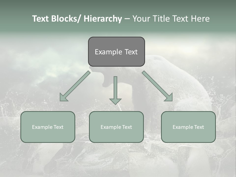 Predator Winter Extinct PowerPoint Template