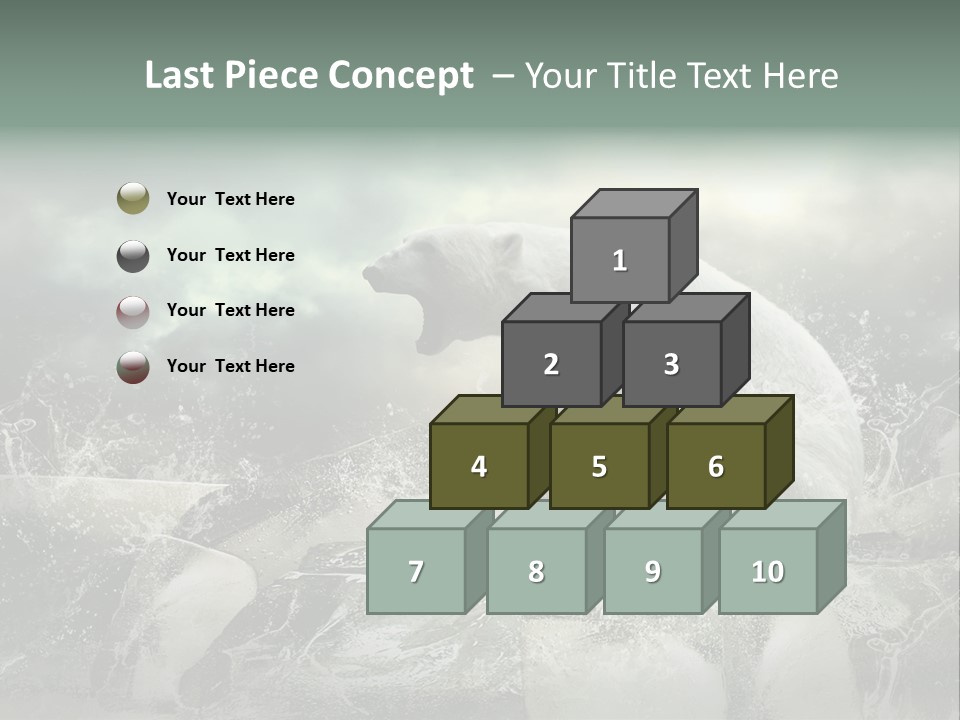 Predator Winter Extinct PowerPoint Template