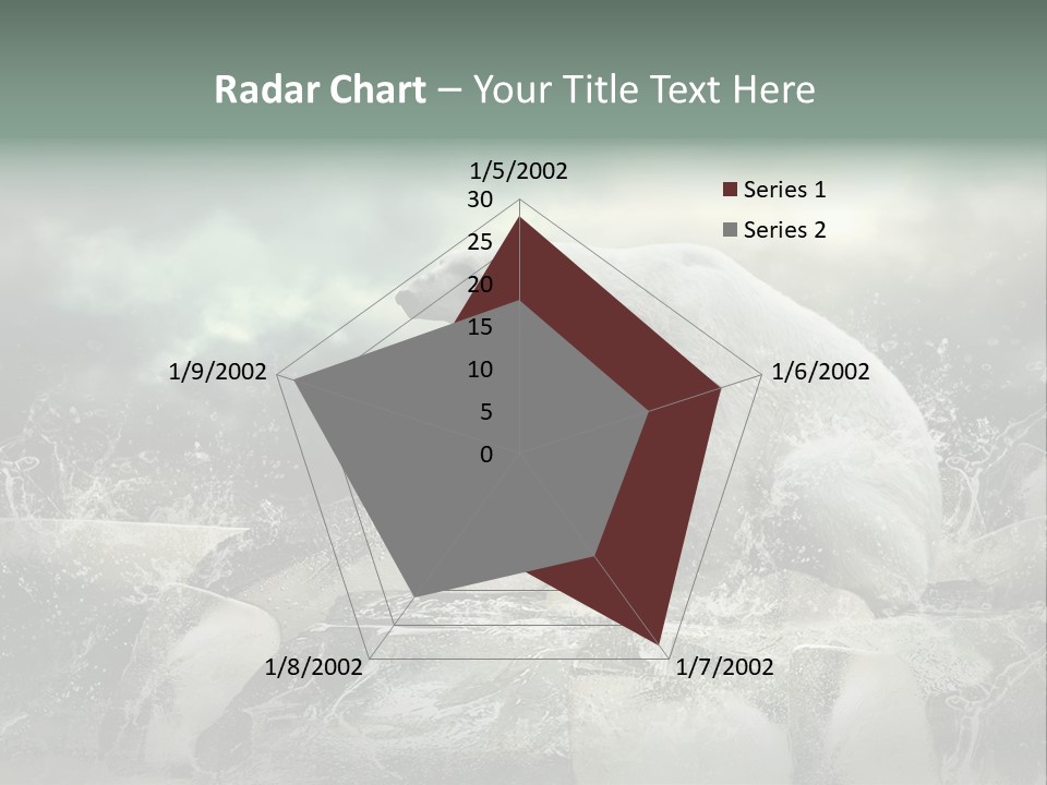 Predator Winter Extinct PowerPoint Template