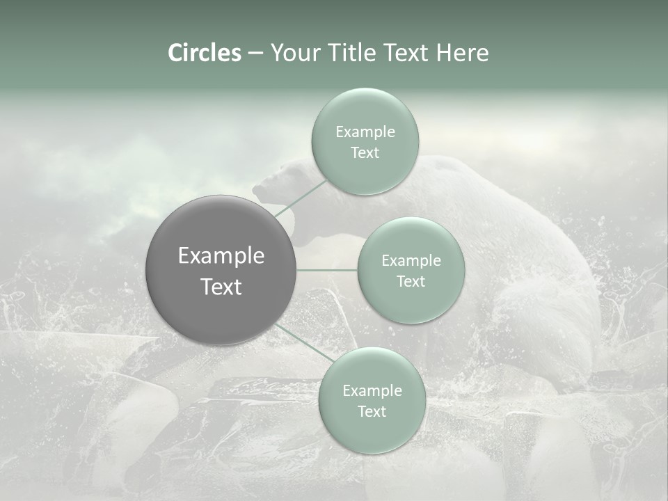 Predator Winter Extinct PowerPoint Template