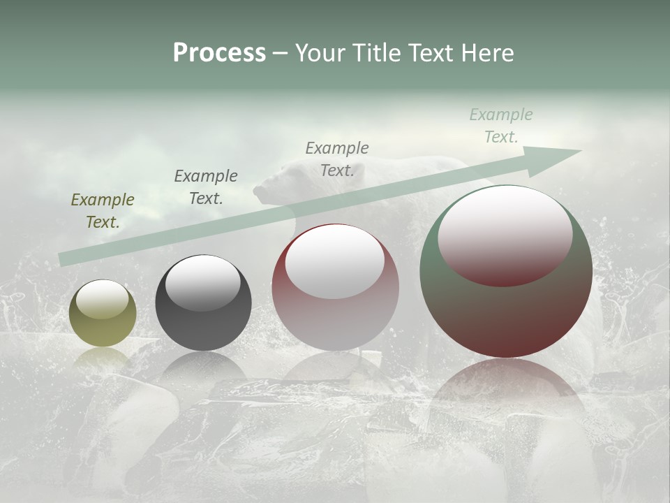 Predator Winter Extinct PowerPoint Template