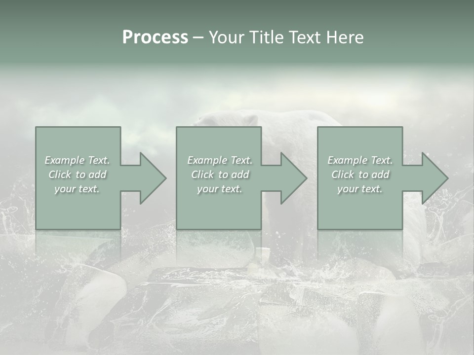 Predator Winter Extinct PowerPoint Template