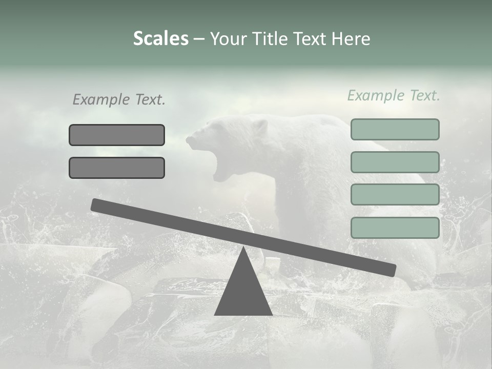 Predator Winter Extinct PowerPoint Template