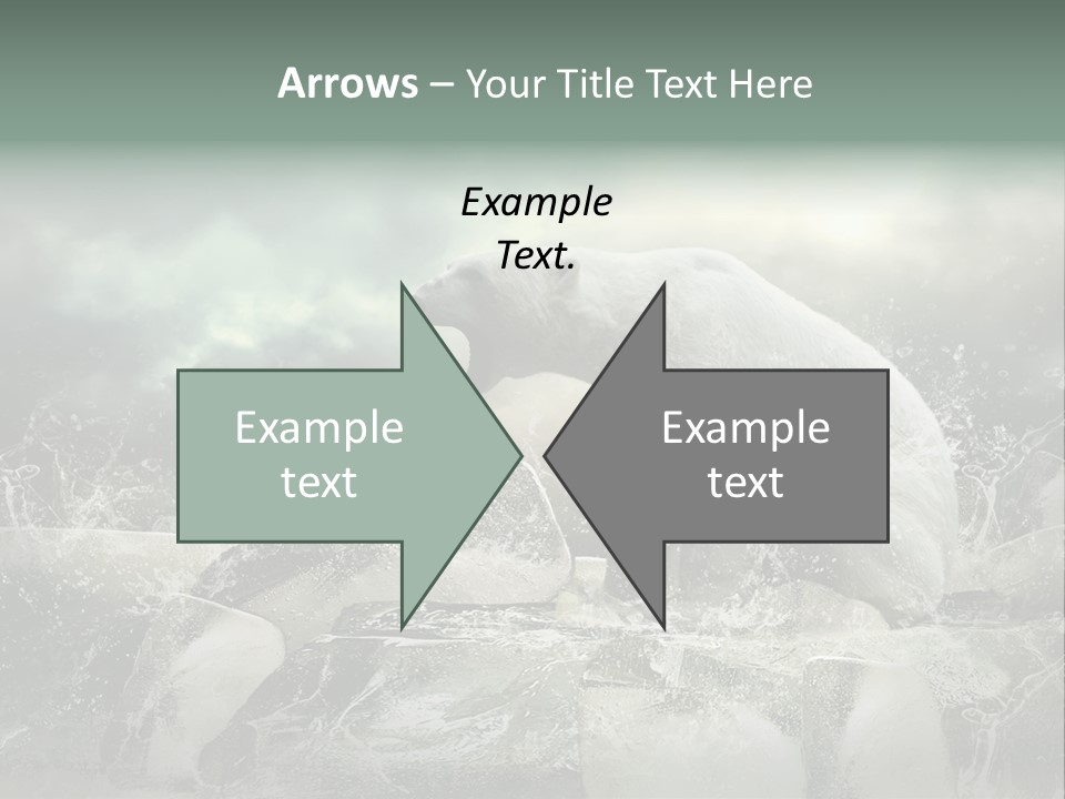 Predator Winter Extinct PowerPoint Template