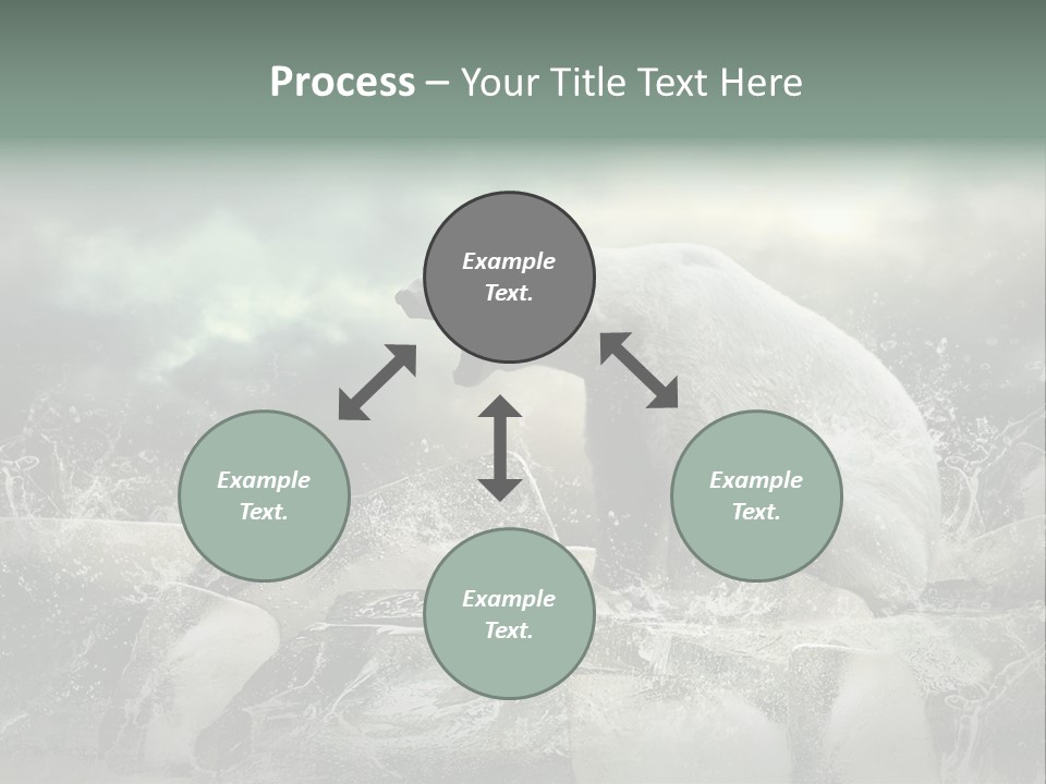 Predator Winter Extinct PowerPoint Template