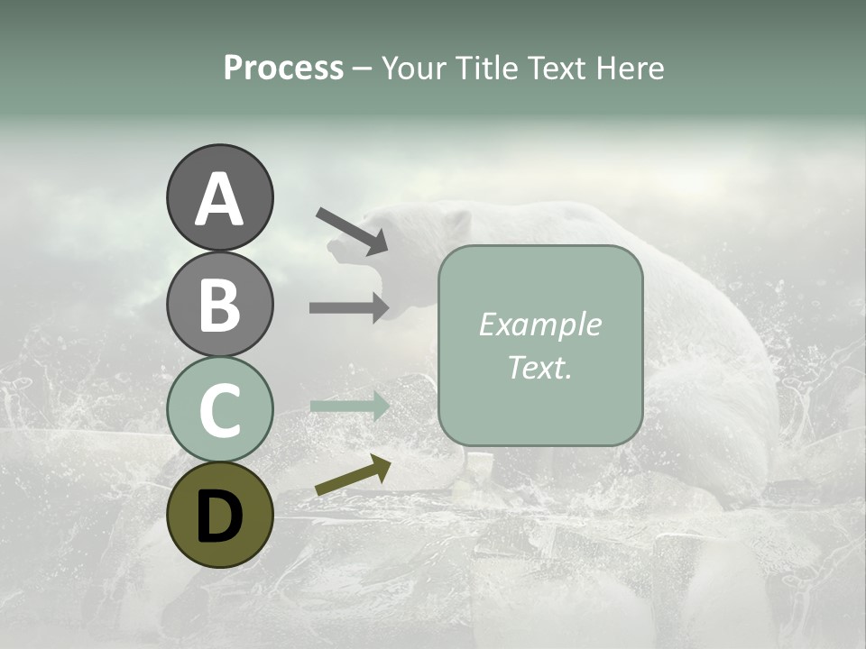 Predator Winter Extinct PowerPoint Template
