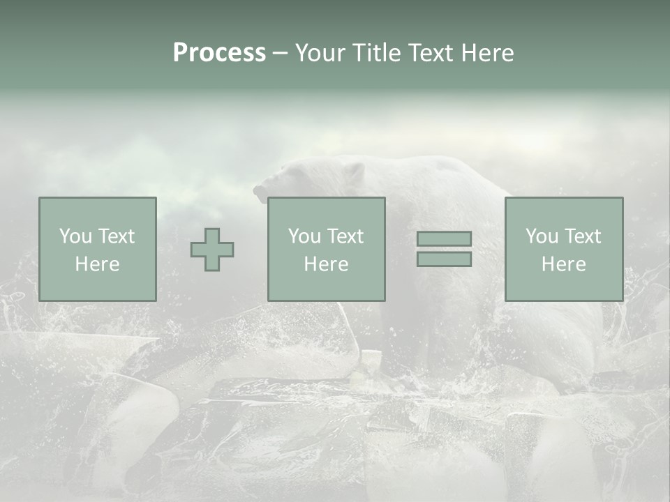 Predator Winter Extinct PowerPoint Template