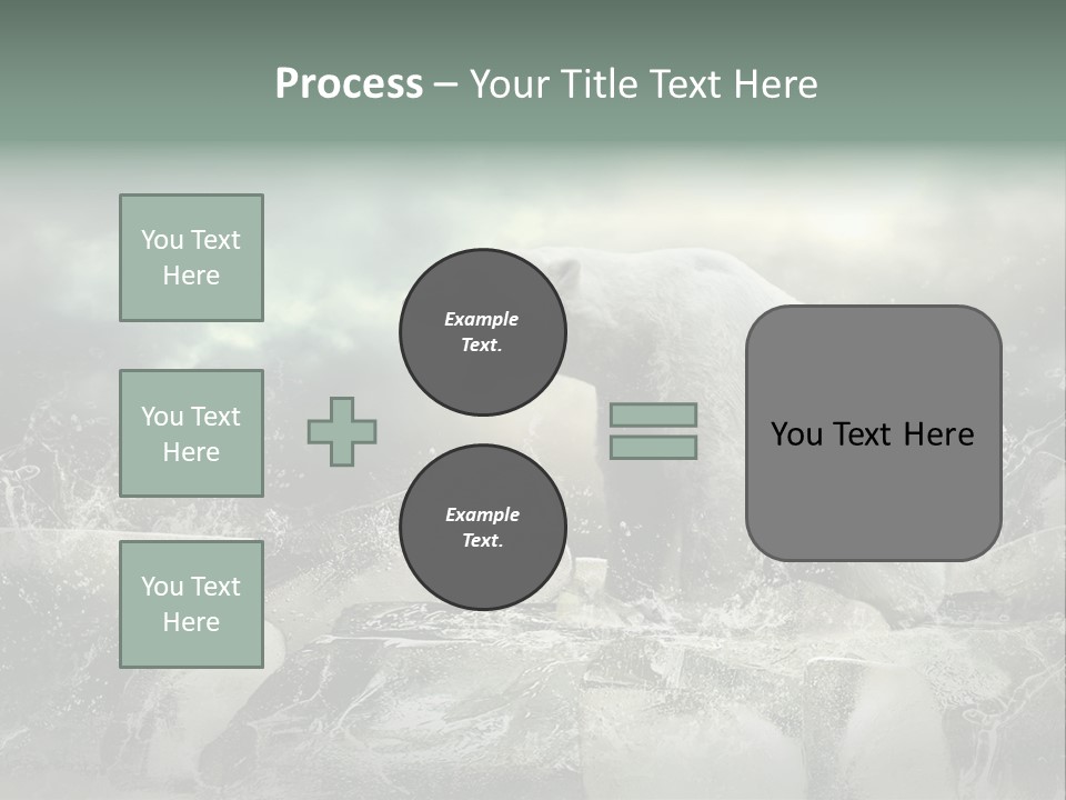 Predator Winter Extinct PowerPoint Template