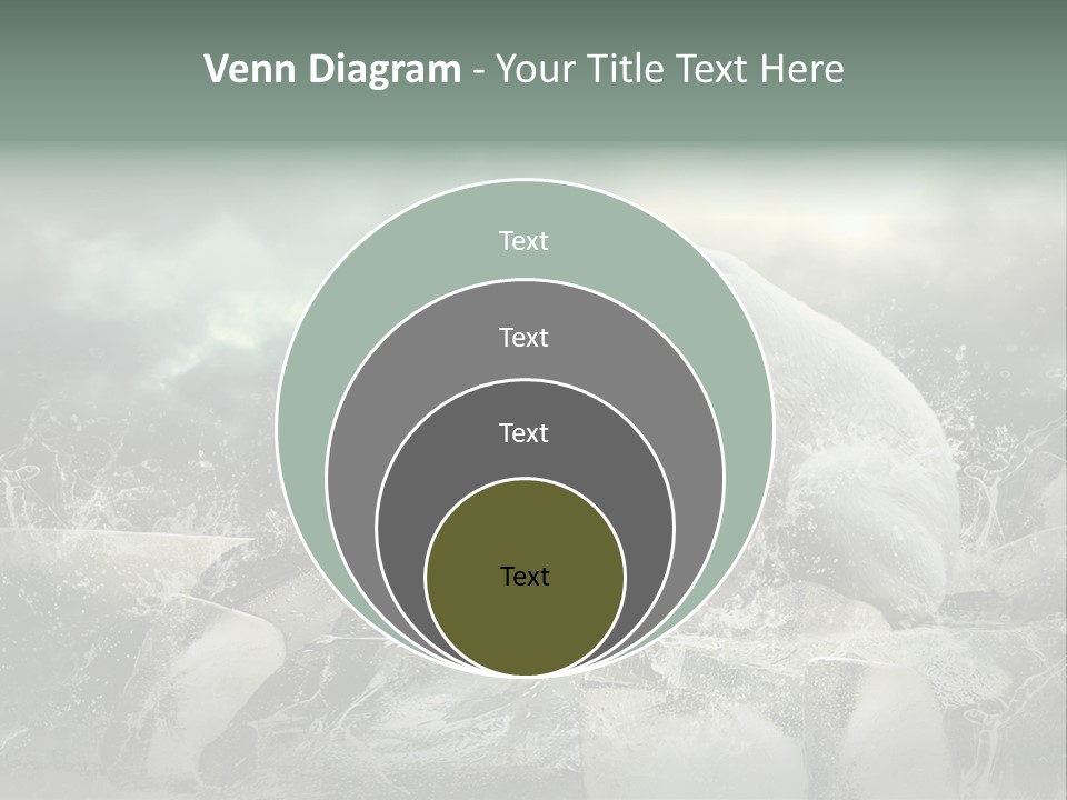 Predator Winter Extinct PowerPoint Template