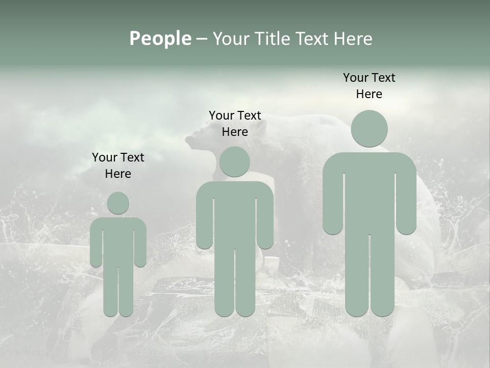 Predator Winter Extinct PowerPoint Template