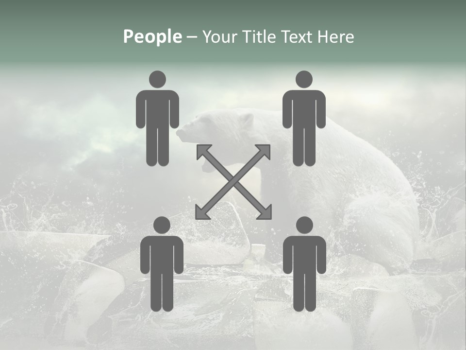 Predator Winter Extinct PowerPoint Template